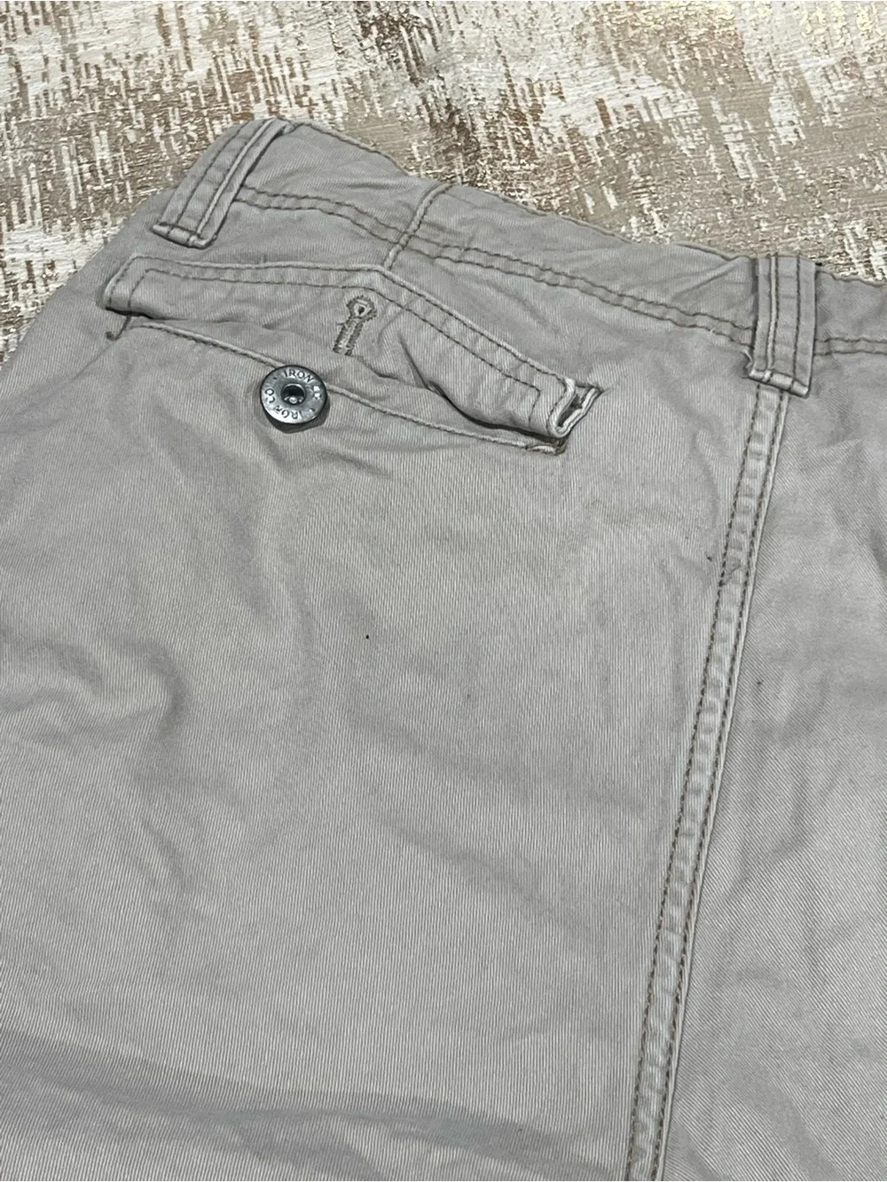 Iron Co.  cotton cargo shorts size 32 #cargo #utility